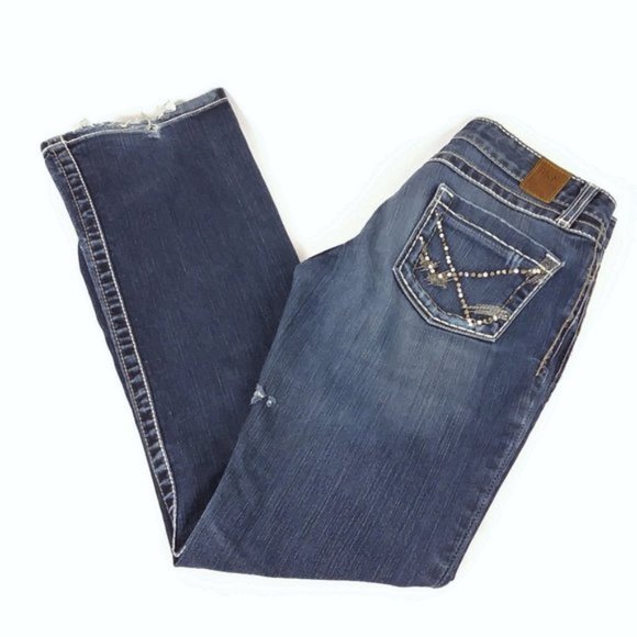 BKE Denim - BKE Denim Sabrina Boot Distressed Stretch Jeans